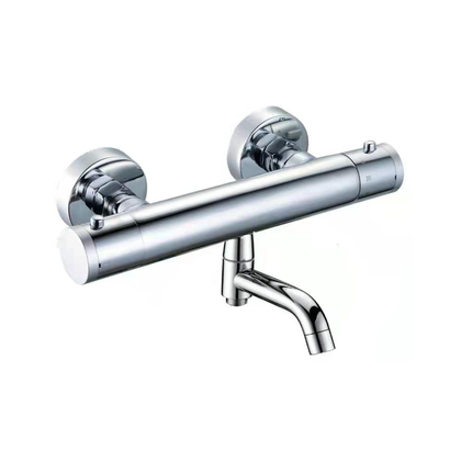 TPM-701102-Grifo de ducha termostático de agua fría y caliente para baño con caño largo de cobre de alta calidad